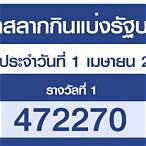 ผลตรวจสลากกินแบ่งรัฐบาล 1 เมษายน 2564
